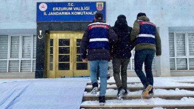 Erzurum’da Jandarma ekiplerince DEAŞ’a yönelik düzenlenen operasyonda 1 kişi yakalandı.