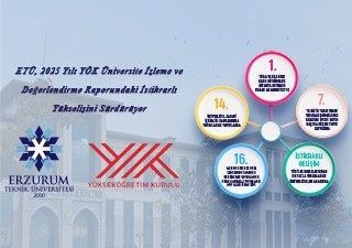 ETÜ, 2025 yılı YÖK üniversite izleme ve değerlendirme raporundaki istikrarlı