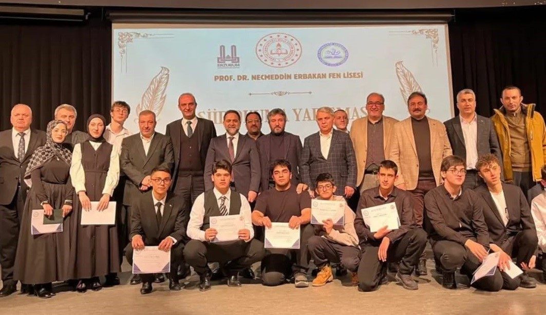 Erzurum’da Prof. Dr. Necmettin Erbakan Fen Lisesi tarafından Milli Eğitim