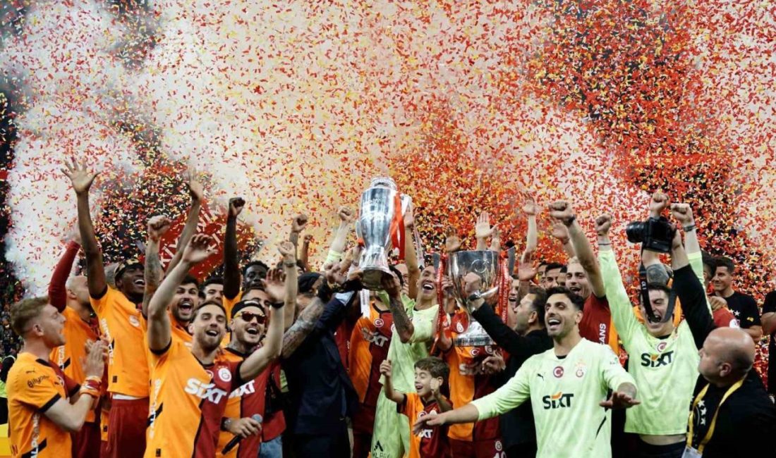 Galatasaray, futbolda 2025 yılını Trendyol Süper Lig’i ve Ziraat Türkiye