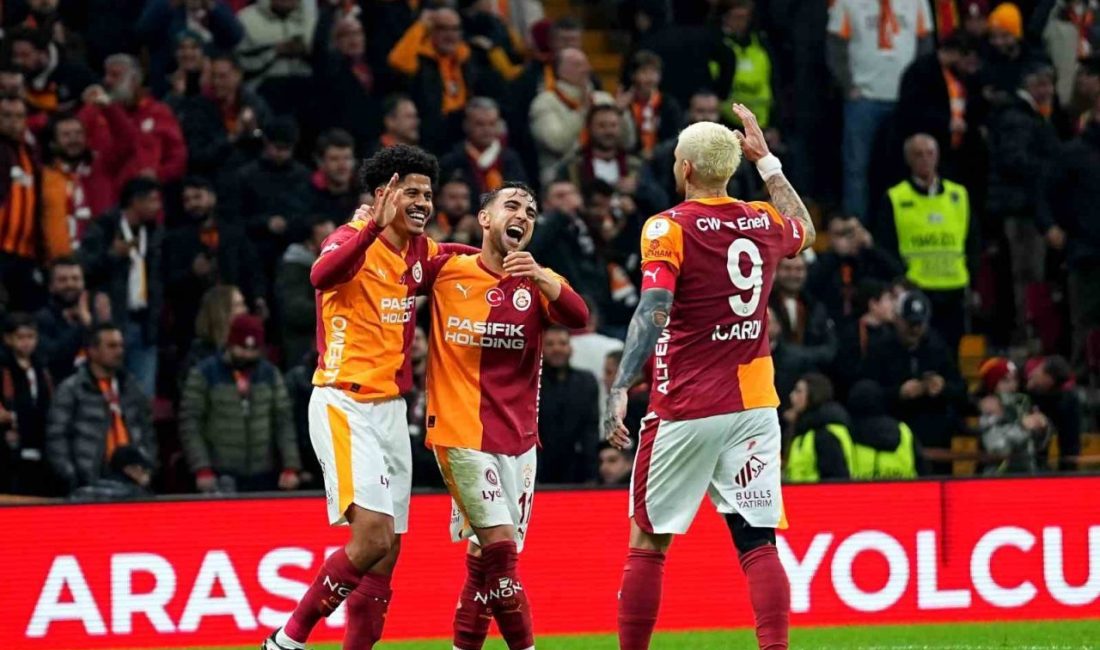 Galatasaray, Kasımpaşa maçıyla Trendyol Süper Lig’de üst üste 3. galibiyetini