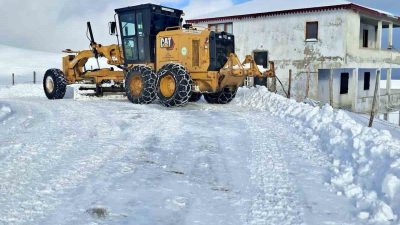 Giresun genelinde etkili olan kar yağışı, özellikle yüksek rakımlı ilçelerde