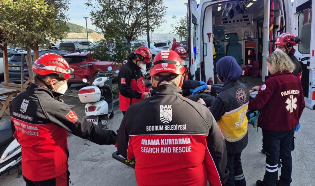 Bodrum Devlet Hastanesi’nde afet anlarında müdahale kapasitesini artırmak ve tüm