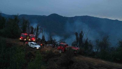 Artvin’in Hopa ilçesi Yoldere ve Başoba köyleri arasında çıkan ve