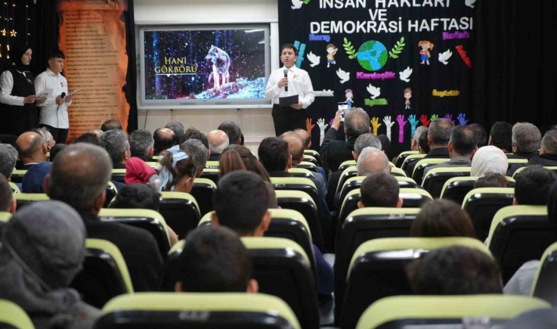 Bayburt’ta İnsan Hakları ve Demokrasi Haftası dolayısıyla Şehit Sebahattin Bozo