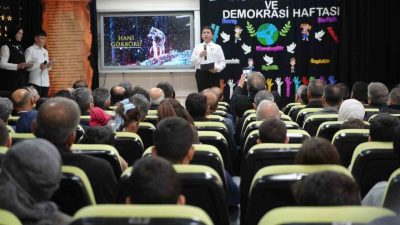 Bayburt’ta İnsan Hakları ve Demokrasi Haftası dolayısıyla Şehit Sebahattin Bozo