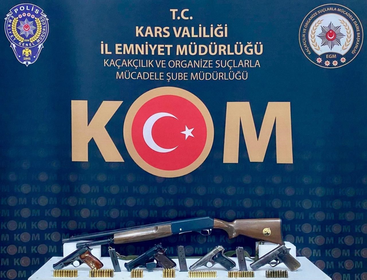 Silah tacirlerine yönelik drone destekli Kars merkezli Akyaka, Sarıkamış ve