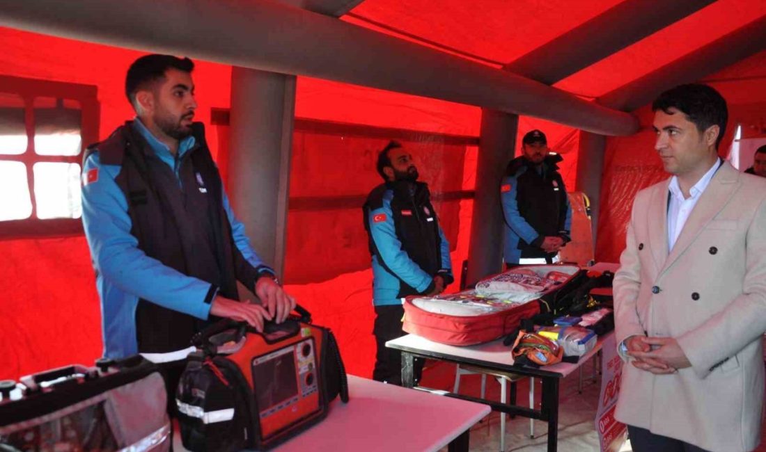 Kars Vali Vekili Aydın Göçer, 1-7 Aralık 112 Acil Sağlık