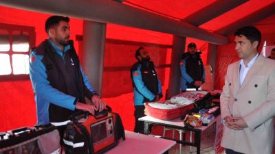 Kars Vali Vekili Aydın Göçer, 1-7 Aralık 112 Acil Sağlık