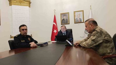 2025 yılı Kasım ayı asayiş ve güvenlik toplantısı Vali Ziya