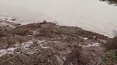 Kastamonu’da yağış sonrası meydana gelen heyelan sebebiyle İnebolu-Doğanyurt-Cide kara yolu