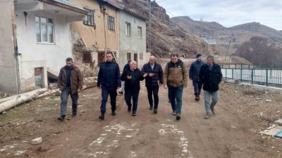 Aydıntepe Kaymakamı Ertuğrul Bayram, Pınargözü ve Alaca köylerini ziyaret etti.