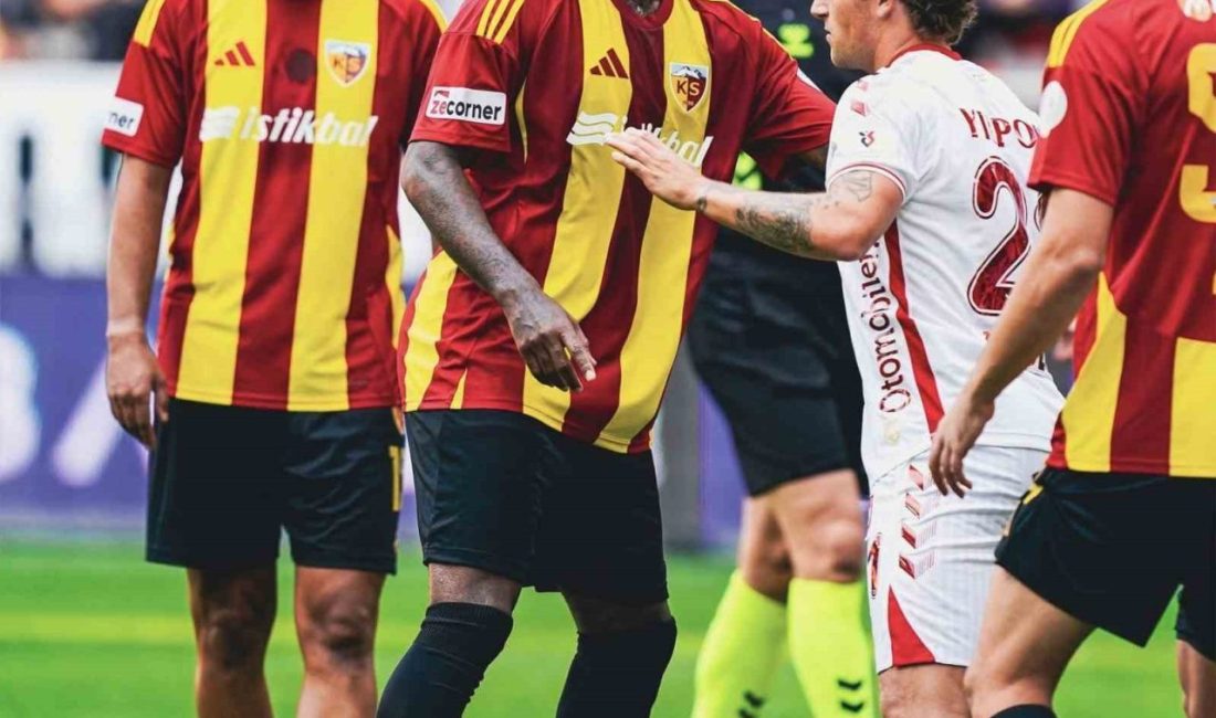 Kayserispor, Süper Lig’in ilk yarısında oynadığı 17 maçta 42 sarı