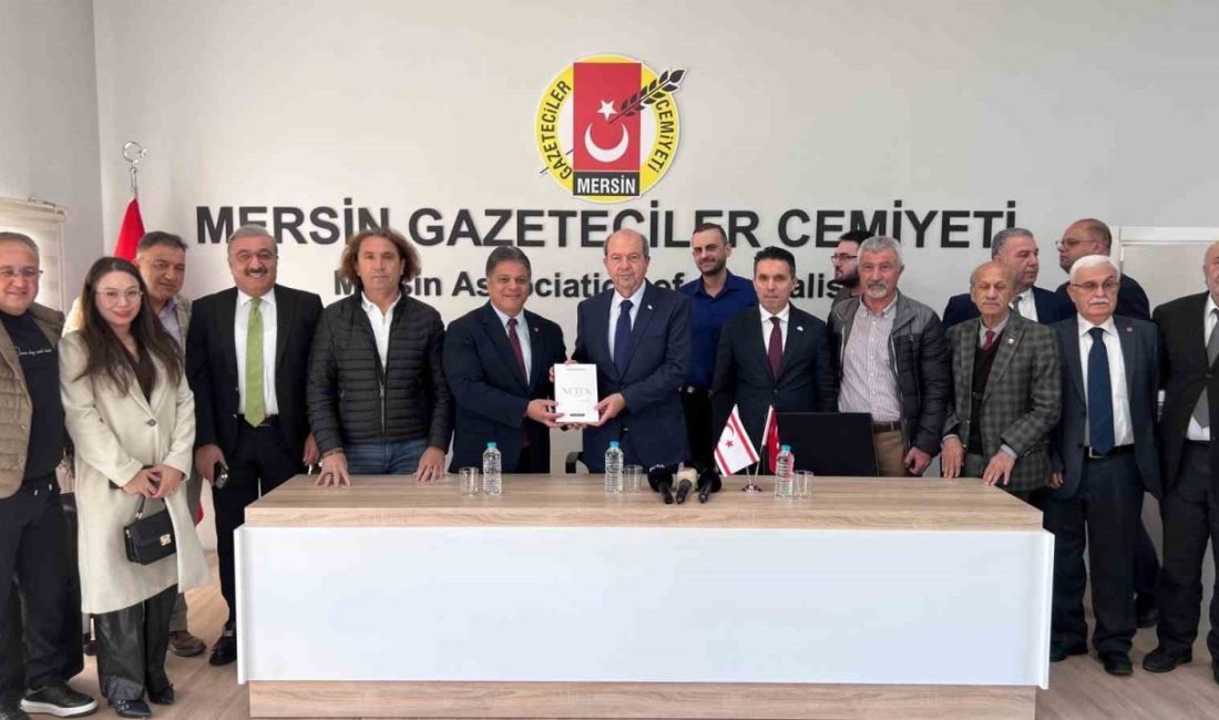 Kuzey Kıbrıs Türk Cumhuriyeti’nin (KKTC) 5’inci Cumhurbaşkanı Ersin Tatar, Mersin