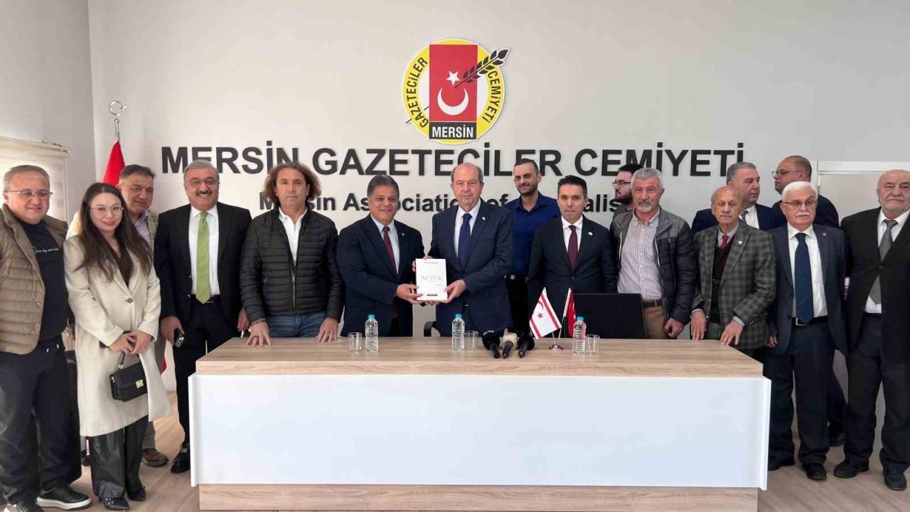 Kuzey Kıbrıs Türk Cumhuriyeti’nin (KKTC) 5’inci Cumhurbaşkanı Ersin Tatar, Mersin
