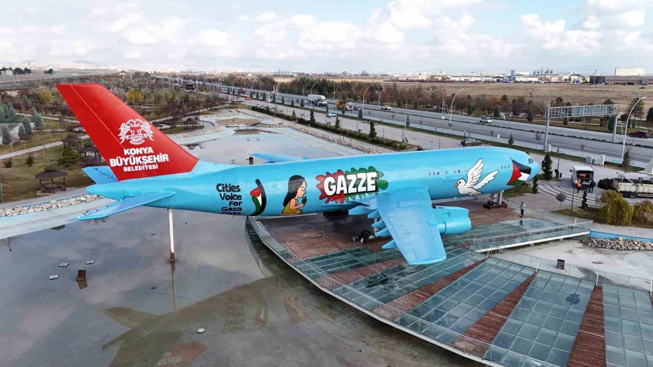 Konya Büyükşehir Belediyesi, İsrail’in Filistin ve Gazze’de gerçekleştirdiği soykırıma dikkat