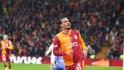 Galatasaray Alman futbolcusu Leroy Sane, Samsunspor maçıyla birlikte Trendyol Süper
