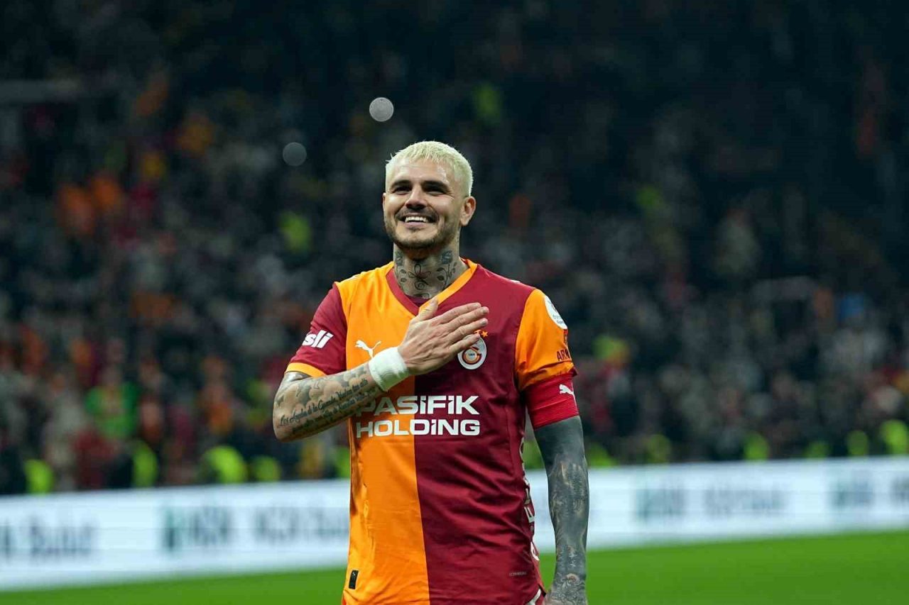 Arjantinli futbolcu Mauro Icardi, Kasımpaşa maçıyla Trendyol Süper Lig’de 60.