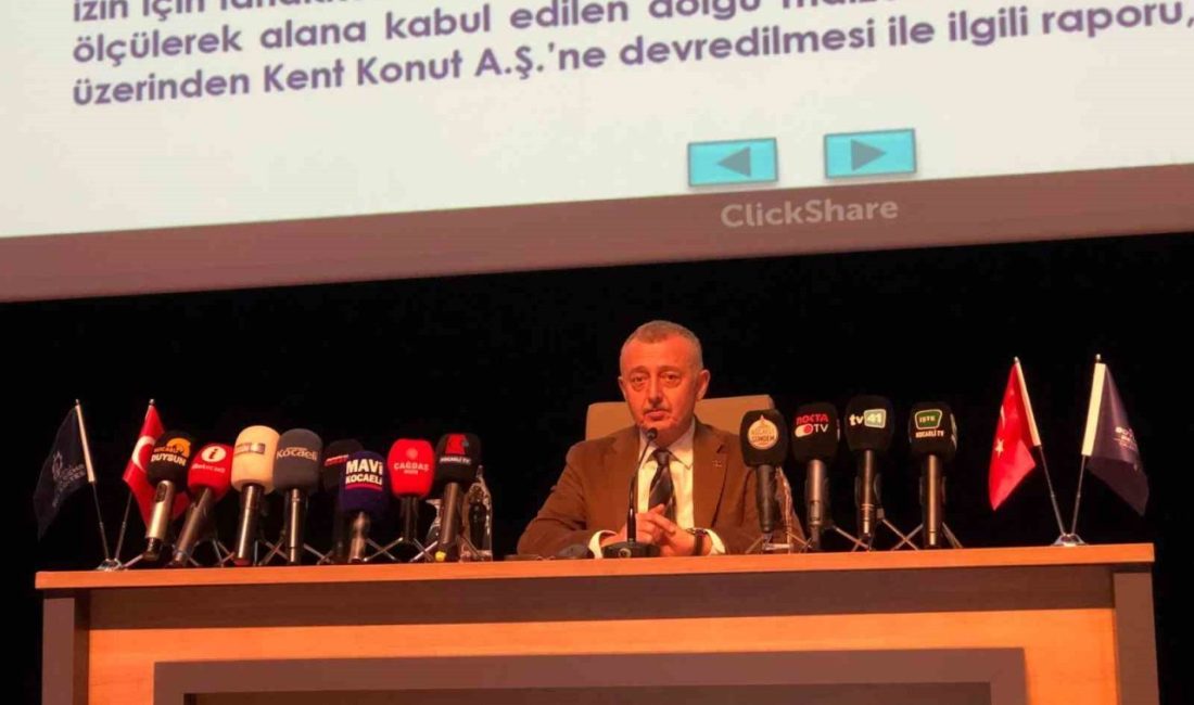 Kocaeli Büyükşehir Belediyesi’nin aralık ayı meclis toplantısında Kandıra’ya yapılması planan