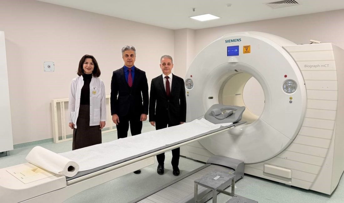 Erzincan Mengücek Gazi Eğitim ve Araştırma Hastanesi bünyesinde PET BT