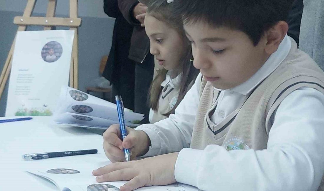 Erzurum’da ilkokul öğrencileri, tedavi gören arkadaşları için bir şiir kitabı