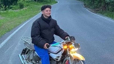 Trabzon’un Arsin ilçesinde 10 gün önce geçirdiği motosiklet kazasında ağır