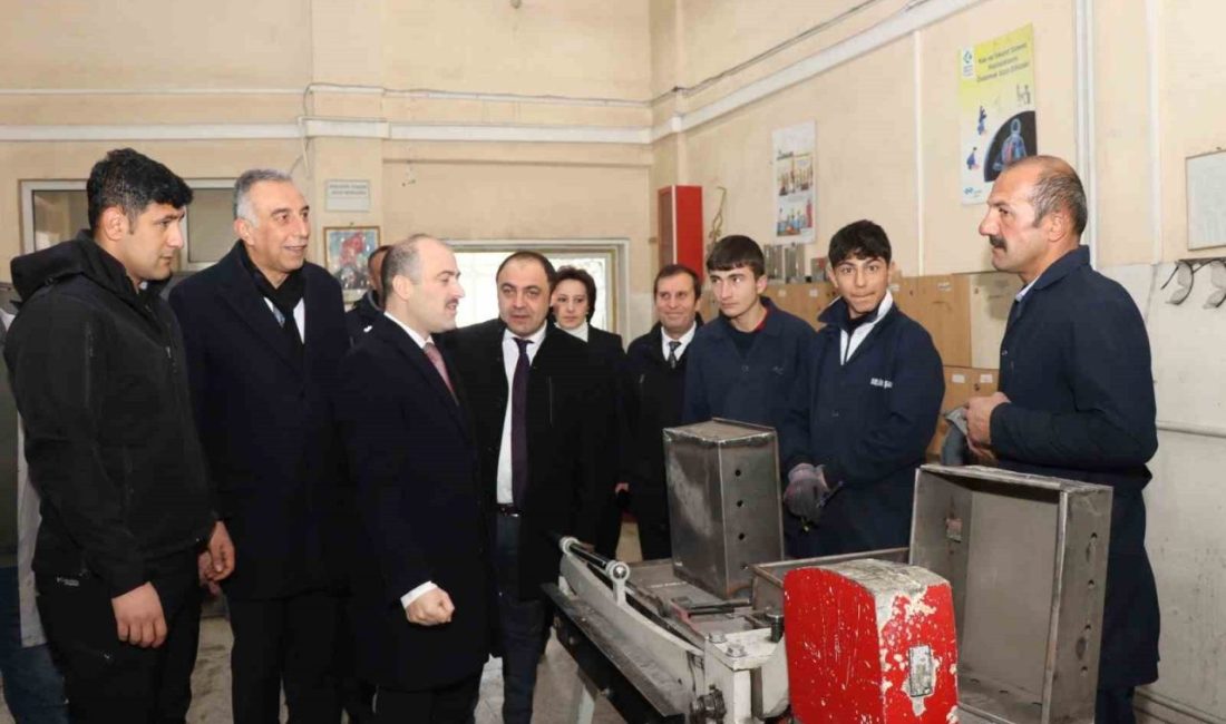 Erzurum’da Oltu ilçesi Mesleki ve Teknik Anadolu Lisesi (MTAL)’de teknolojik