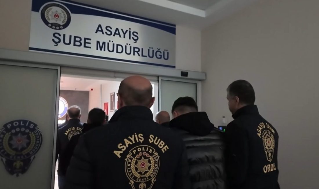 Ordu İl Emniyet Müdürlüğü tarafından telefon dolandırıcılara yönelik yapılan operasyon