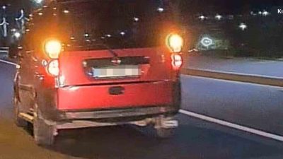 Ordu’da dörtlü ikaz lambalarını yakarak trafikte makas atan ve tehlikeli