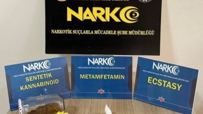 Ordu’da polis ekipleri tarafından düzenlenen uyuşturucu operasyonlarında 1 şüpheli tutuklandı.