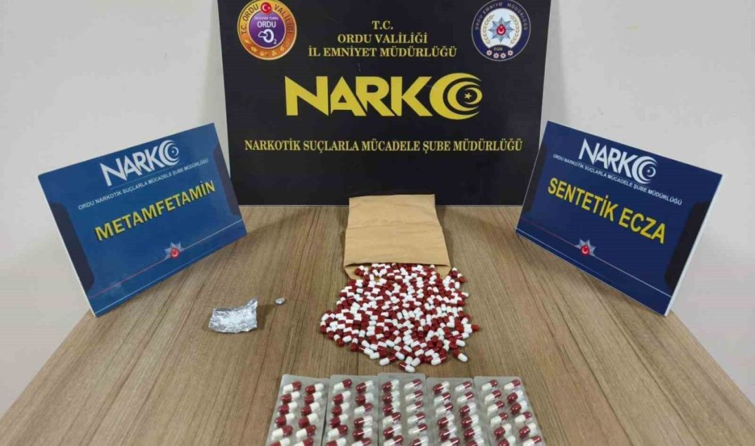Ordu’da polis ekipleri tarafından düzenlenen uyuşturucu operasyonlarında 1 şüpheli tutuklandı.