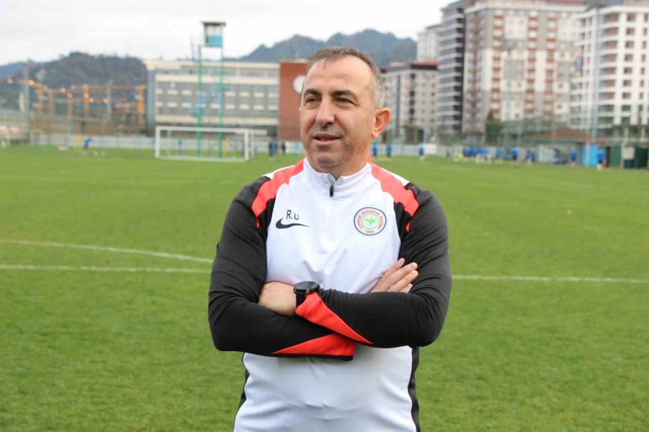 Çaykur Rizespor Teknik Direktörü Recep Uçar, Eyüpspor maçının milat olacağını