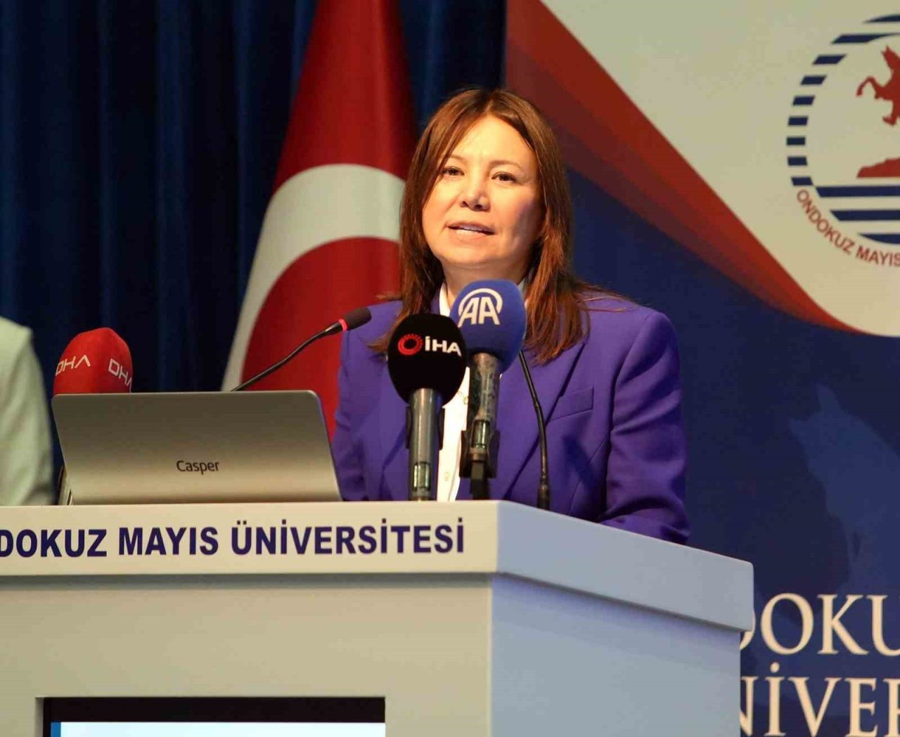Ondokuz Mayıs Üniversitesi (OMÜ) Rektörü Prof. Dr. Fatma Aydın, özellikle