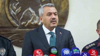 Rize Valisi İhsan Selim Baydaş, yıl boyunca yürütülen asayiş ve