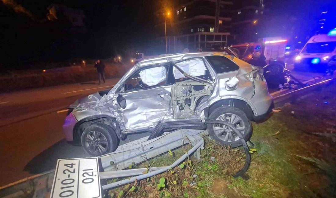 Rize’de meydana gelen trafik kazasında 5 kişi yaralandı. Olay, Karadeniz