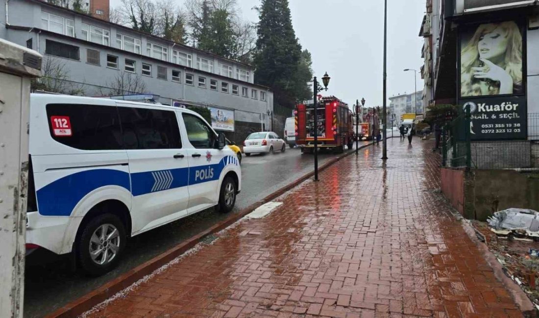 Zonguldak’ın Ereğli ilçesinde 2’No’lu Sağlık Ocağı’nın deposunda çıkan yangın kısa