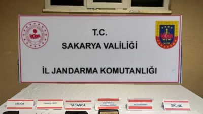 Sakarya’nın Karasu ve Serdivan ilçelerinde uyuşturucu suçları ile mücadele kapsamında