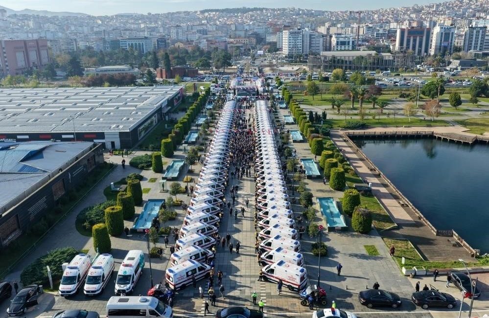 Samsun’da 112 Acil Sağlık Hizmetleri ekipleri, 2025 yılında gece-gündüz demeden