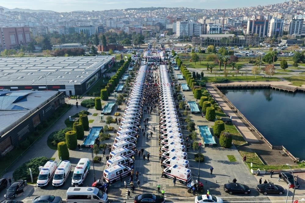 Samsun’da 112 Acil Sağlık Hizmetleri ekipleri, 2025 yılında gece-gündüz demeden