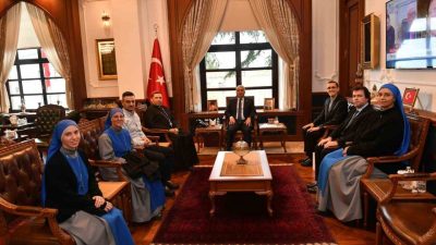 Trabzon Valisi Aziz Yıldırım, Santa Maria Katolik Kilisesi Episkoposu Antuan