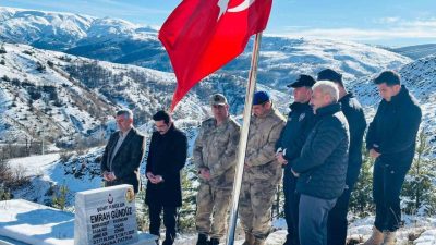 Refahiye Kaymakamı Halil İbrahim Köroğlu, Şahaloğlu köyünde Pençe-Kilit Operasyonu bölgesinde