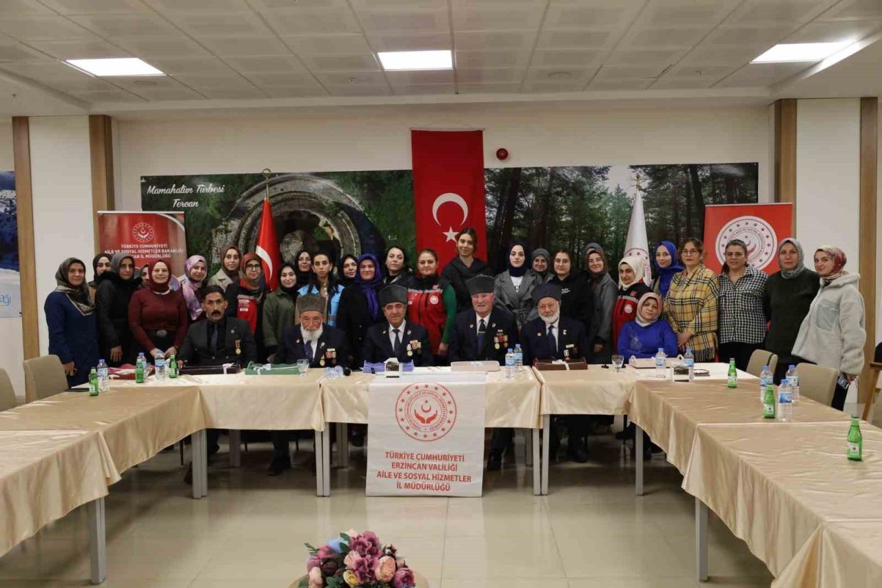 Erzincan Aile ve Sosyal Hizmetler İl Müdürlüğü tarafından düzenlenen programda,