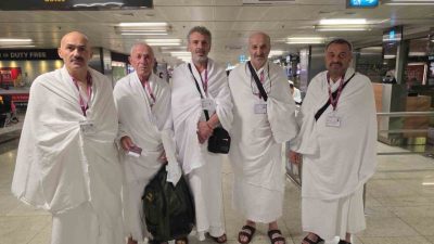 Trabzon’un Hayrat ilçesinde “Gönlüm Kabe Projesi” kapsamında şehit yakınları ve