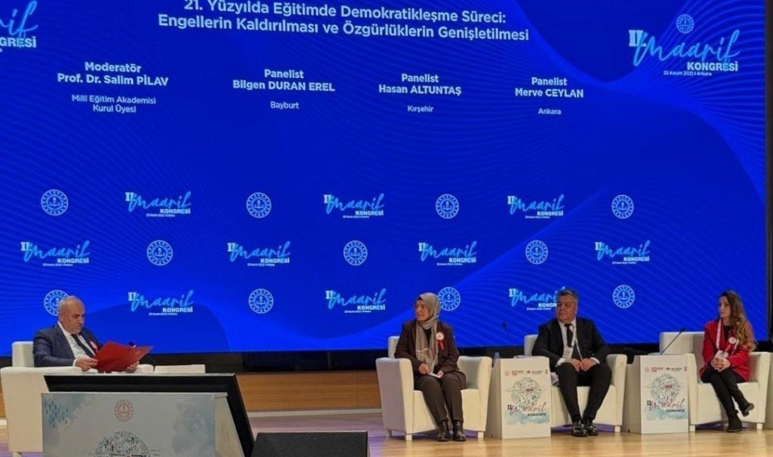 Bayburt Şehit Nevzat Kaya İlkokulu öğretmenlerinden Bilgen Duran Erel, II.