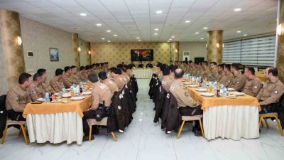 Sinop İl Emniyet Müdürü Sibel Kılıçoğlu, çarşı ve mahalle bekçileriyle