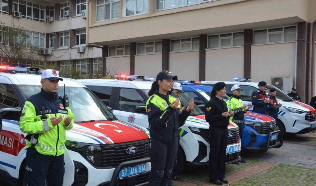 Sinop’ta İl Emniyet Müdürlüğü ve İl Jandarma Komutanlığı’na tahsis edilen
