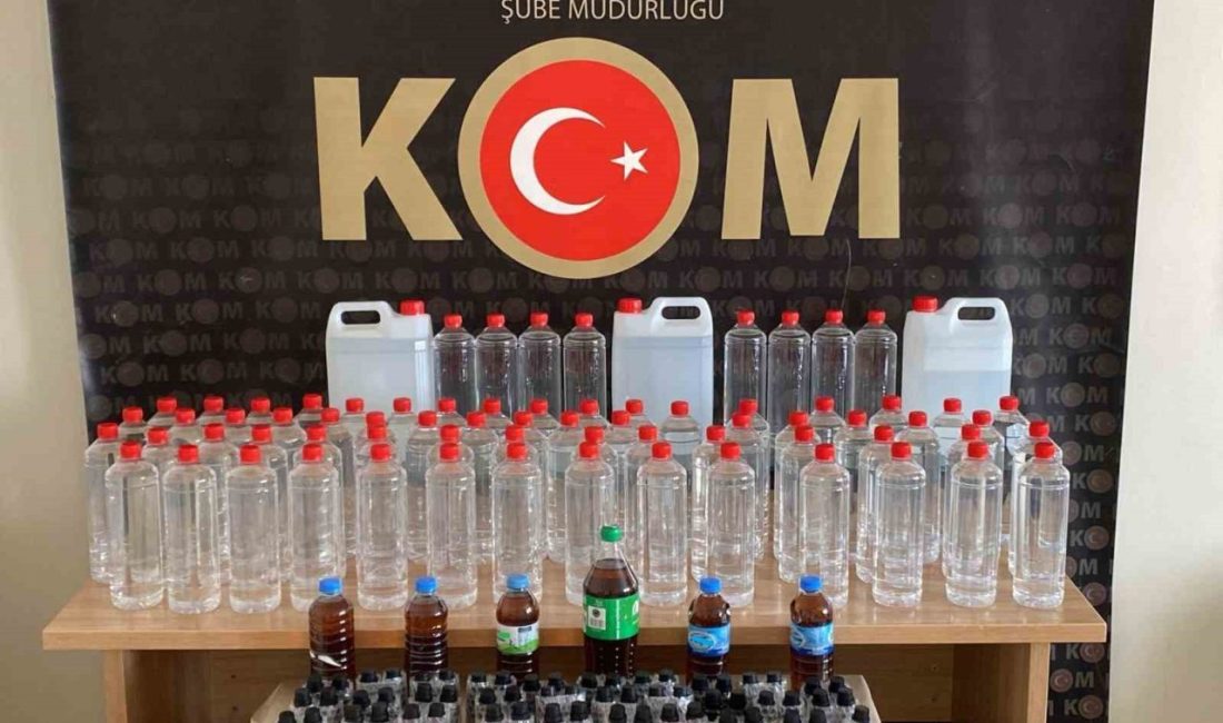 Sivas’ta Kaçakçılık ve Organize Suçlarla Mücadele Şube Müdürlüğü ekiplerince düzenlenen