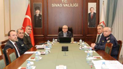 Sivas Valiliği tarafından, şehirde güvenlik ve kamu düzeninin sağlanmasına yönelik