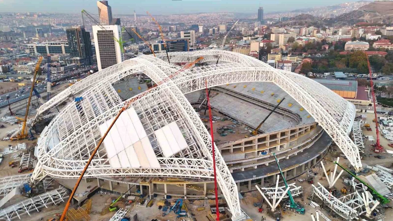 Tamamlandığında dünya sıralamasına girecek olan Ankara’da yapımı süren 19 Mayıs