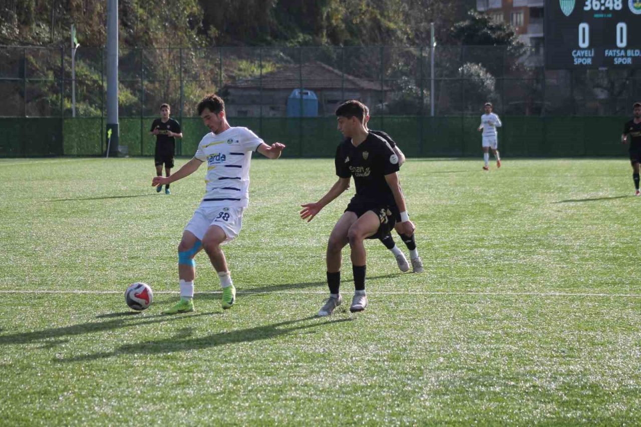 TFF 3. Lig’in 15. haftasında Çayelispor, sahasında karşılaştığı Fatsa Belediyespor